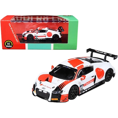 Paragon Audi R8 LMS No.66 WRT 2018 Suzuka 10 Hours .16 4 Diecast Model Car PA-55262